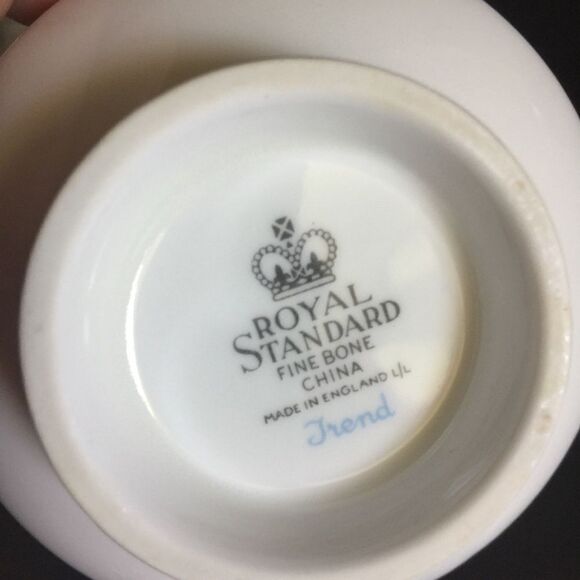 Trend by Royal Sta Fine Bone China England 4 Cups - Picture 6 of 8